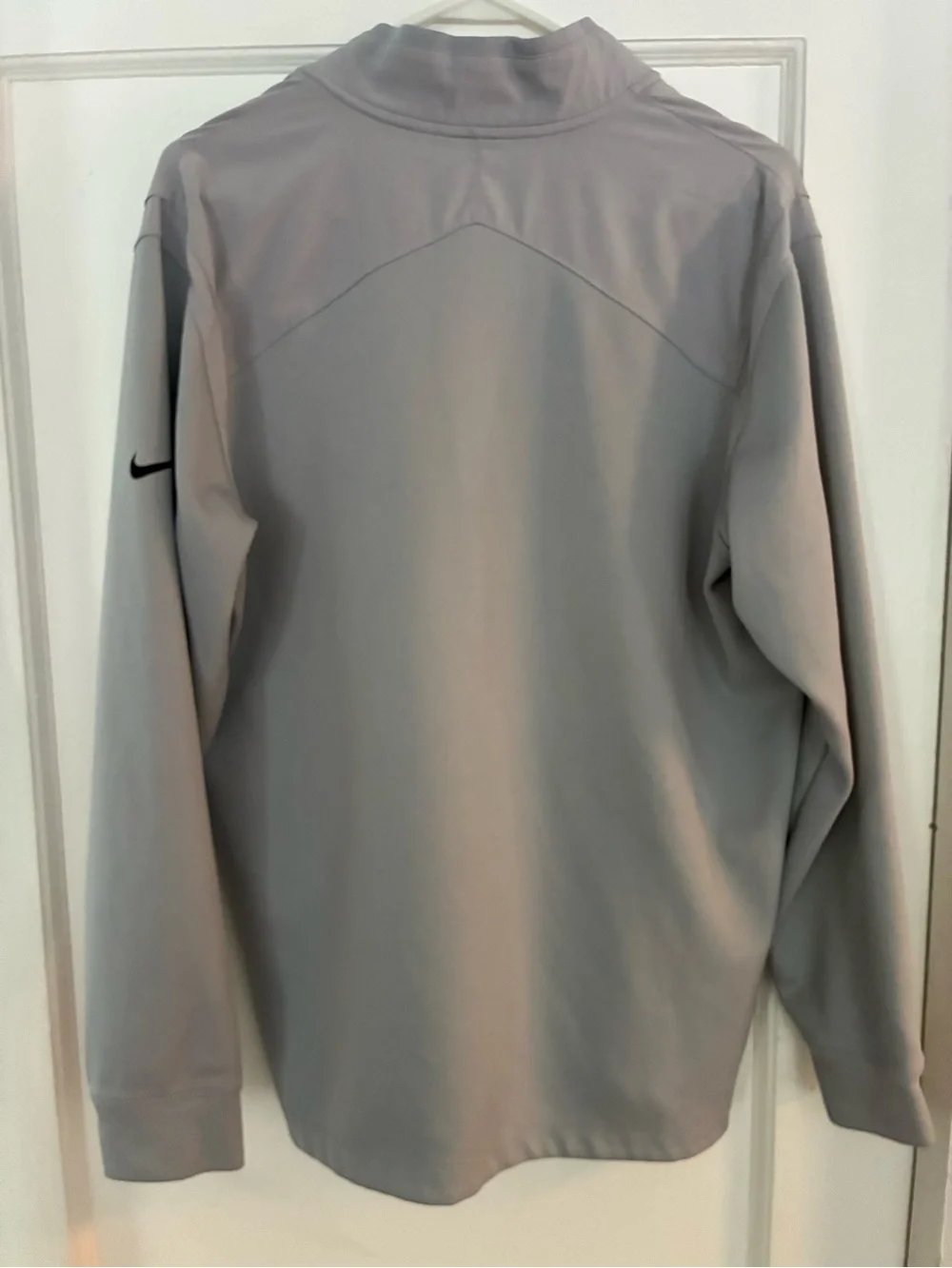 Nike Light Gray Dri-FIT Athletic Top
